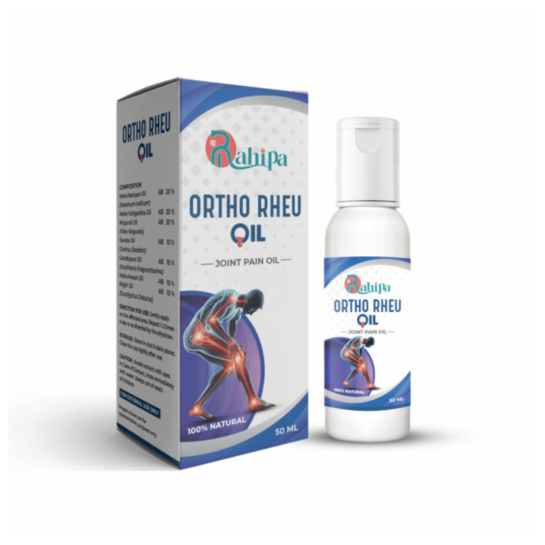 Rahipa Natural Pain Relief Oil For Joint, Knee, Back, Sciatica and Pain Aid Liquid