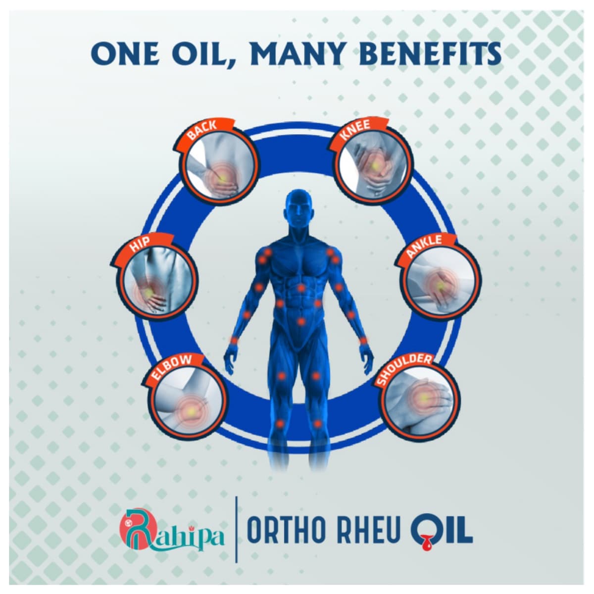 Rahipa Natural Pain Relief Oil For Joint, Knee, Back, Sciatica and Pain Aid Liquid 3