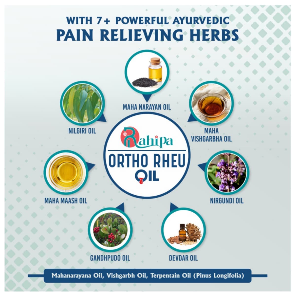 Buy Rahipa Ortho Rheu Oil Buy 2 get 1 free for long-lasting joint and muscle pain relief. Herbal formula, non-sticky & great value pack.