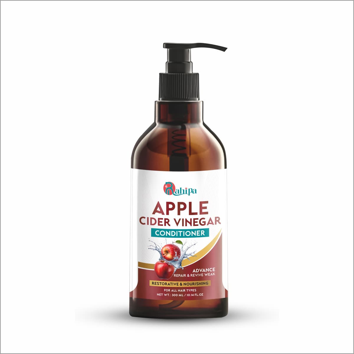 Apple Cider Vinegar Conditioner For Frizzy& Greasy Hair To Minimize Hair Damage Scalp Nourishment, Moisturized Hair with Pro Vitamins 